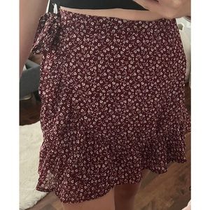 Hollister Floral Skirt